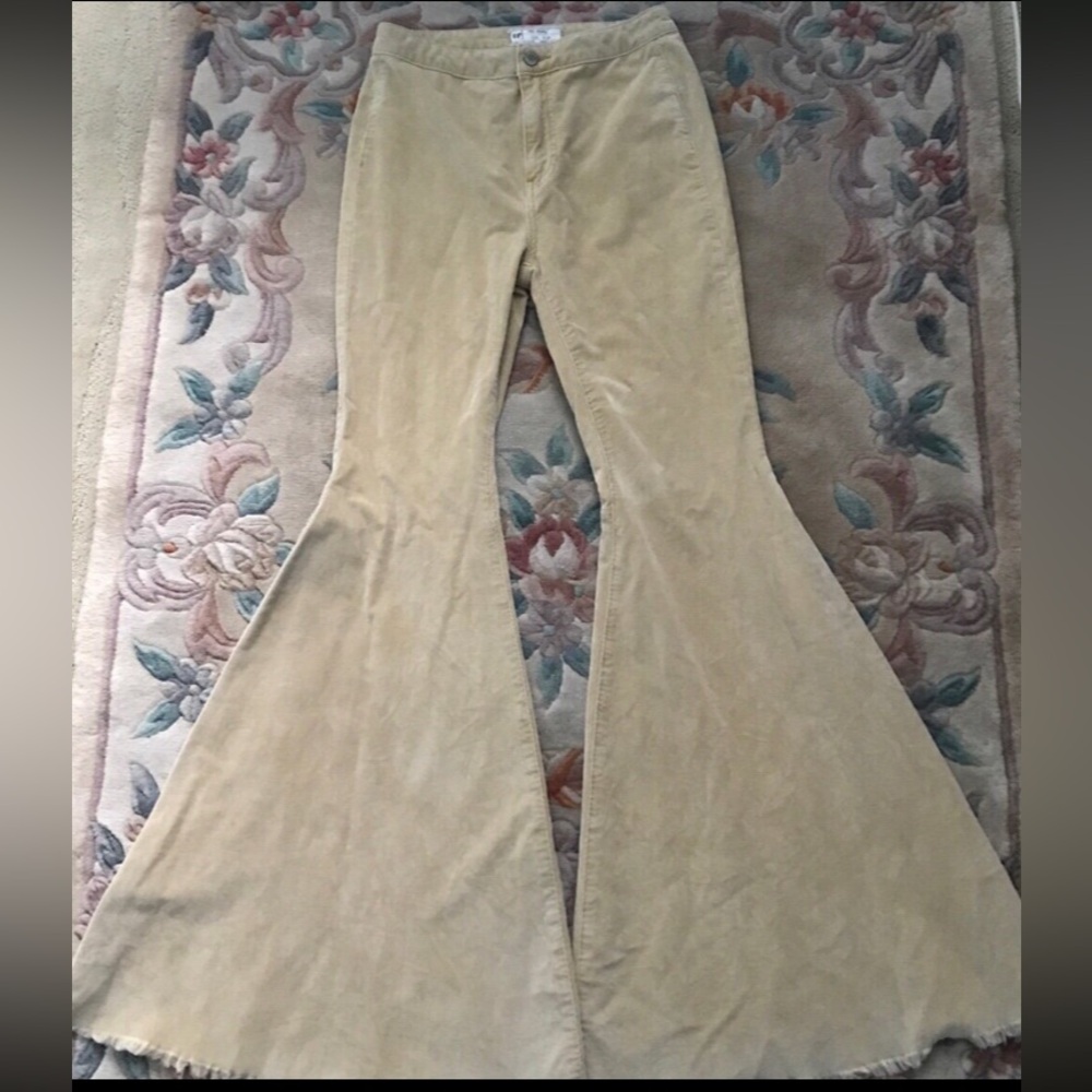 Free People Corduroy Float on Flares 26